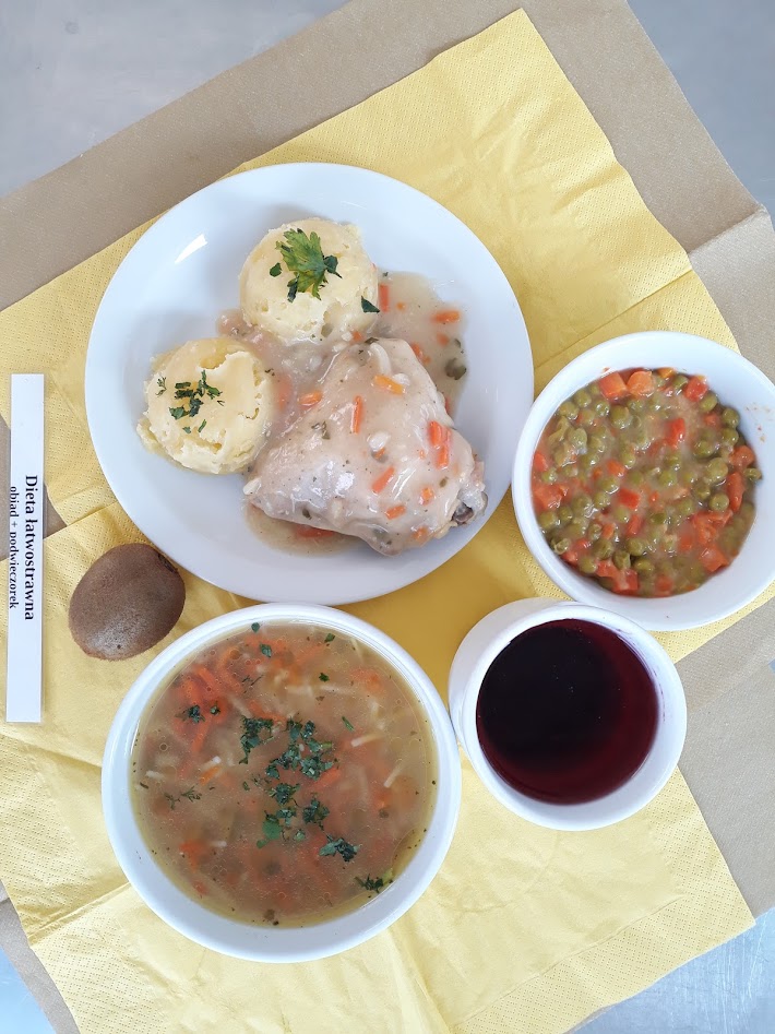 Obiad dieta łatwostrawna