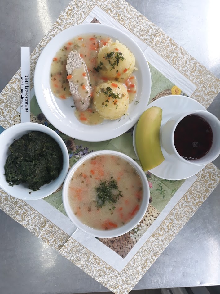 Obiad dieta łatwostrawna