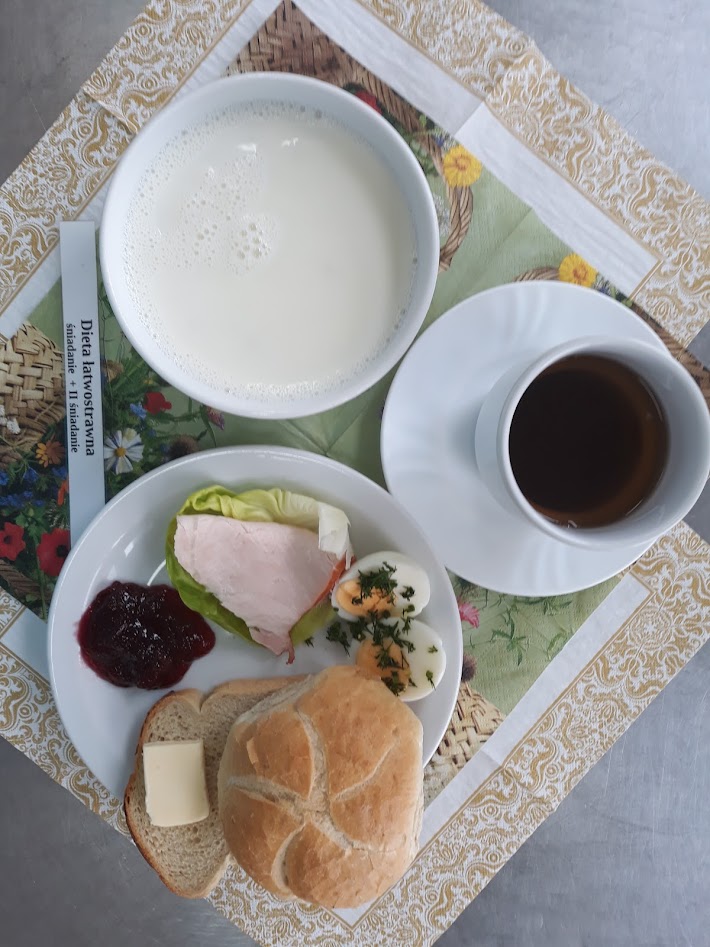 Śniadanie dieta łatwostrawna