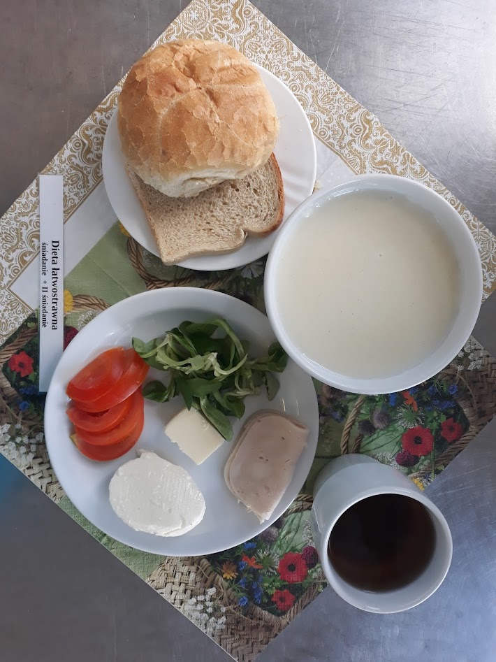 Śniadanie dieta łatwostrawna