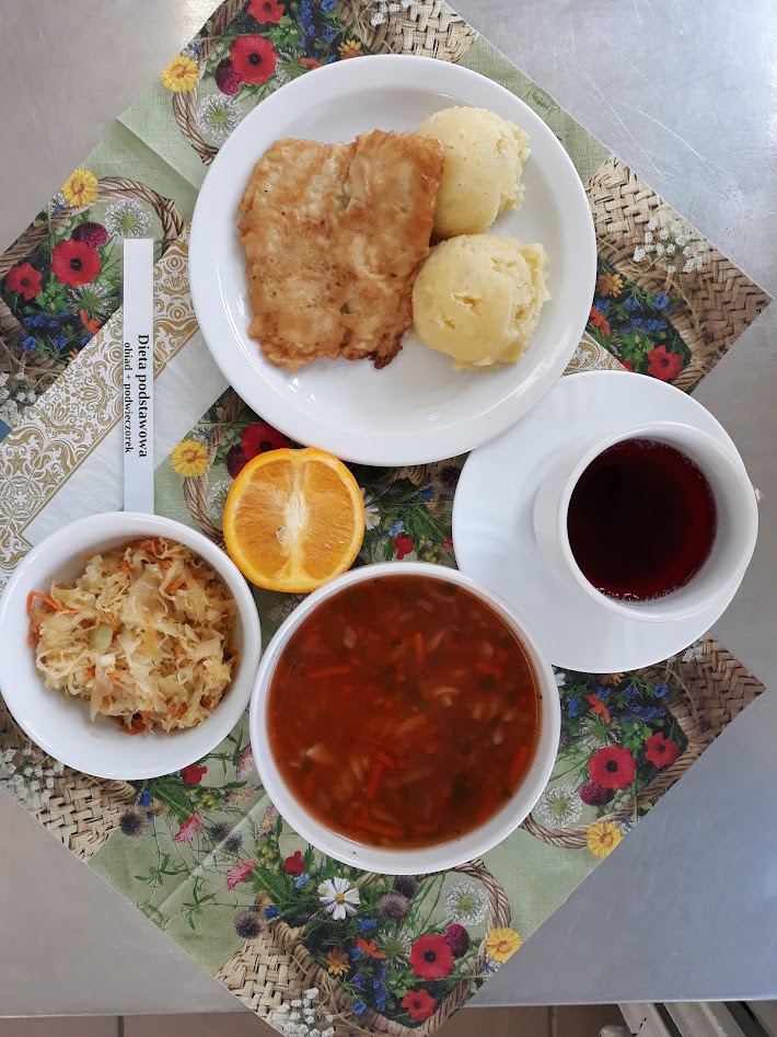 Obiad dieta podstawowa