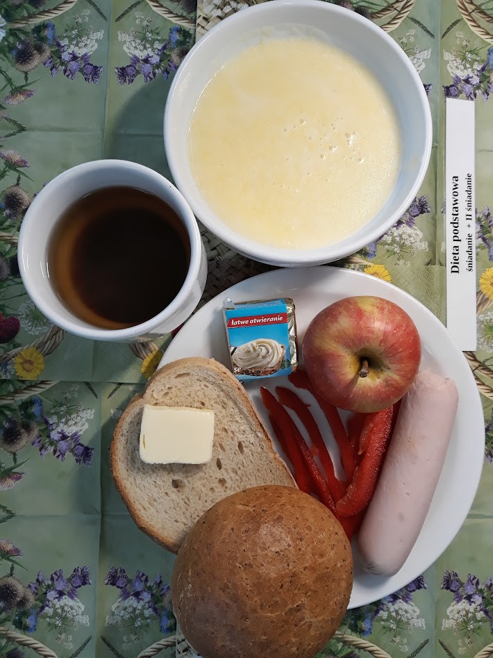 Śniadanie dieta podstawowa