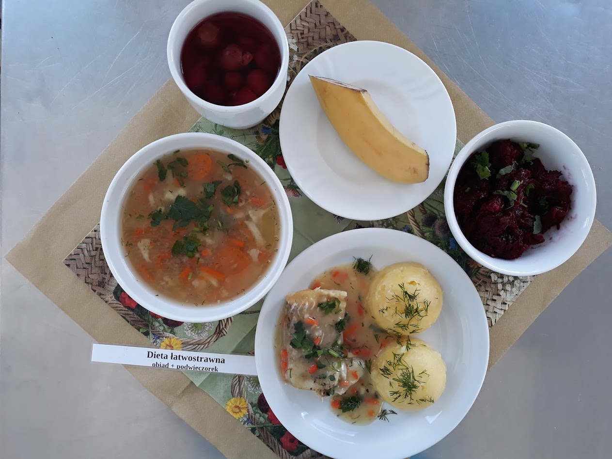 Obiad dieta łatwostrawna