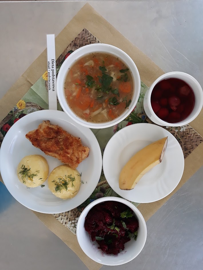 Obiad dieta podstawowa