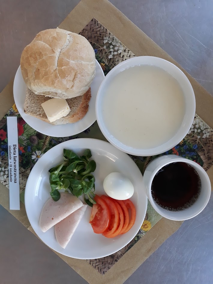 Śniadanie dieta łatwostrawna