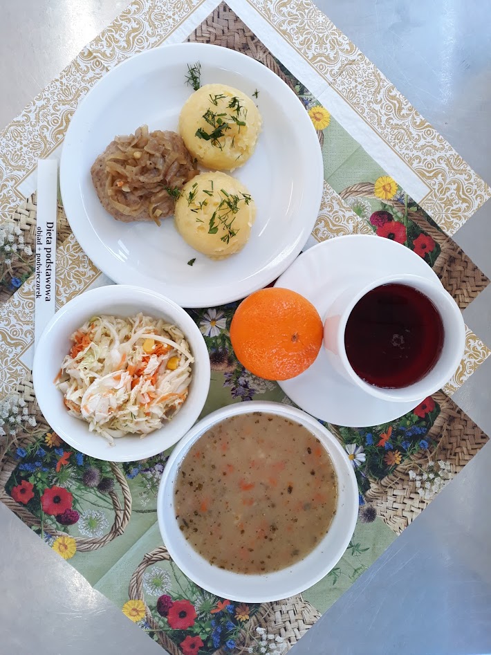 Obiad dieta podstawowa