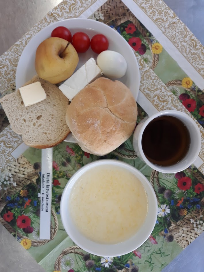 Śniadanie dieta łatwostrawna