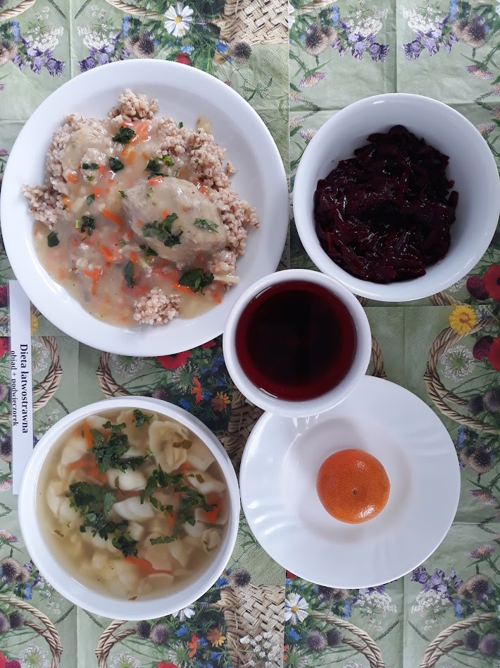 Obiad dieta łatwostrawna