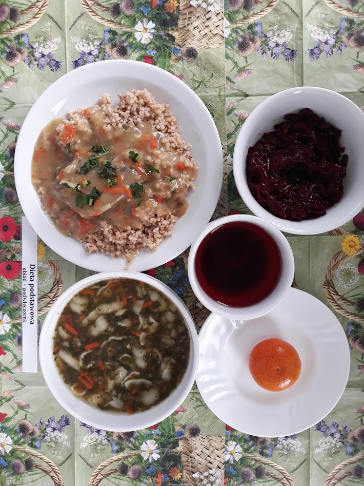 Obiad dieta podstawowa