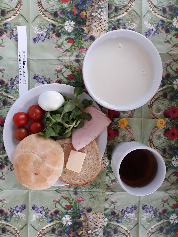 Śniadanie dieta łatwostrawna