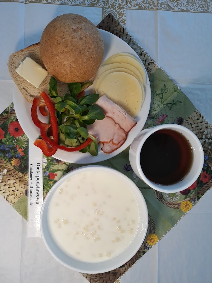Śniadanie dieta podstawowa