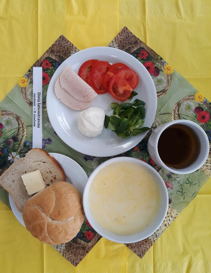 Śniadanie dieta łatwostrawna