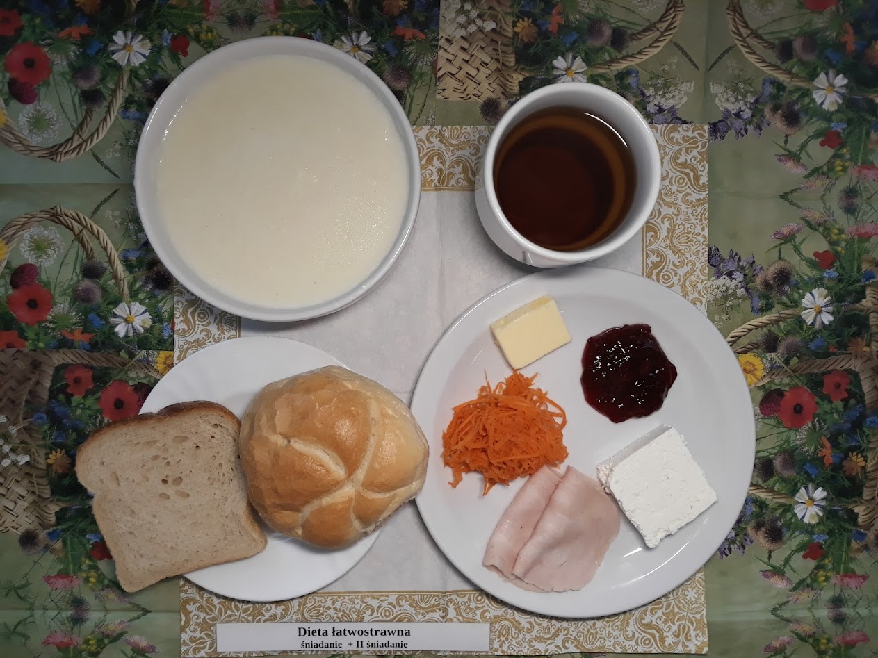 Śniadanie dieta łatwostrawna