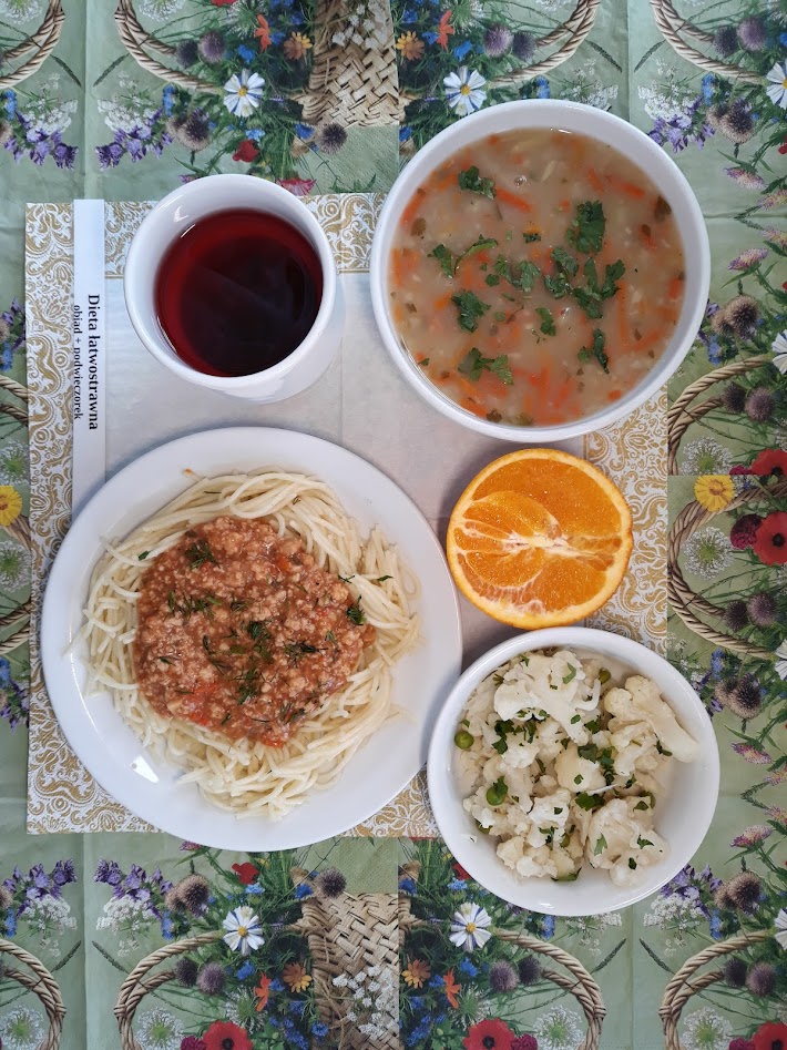 Obiad dieta łatwostrawna