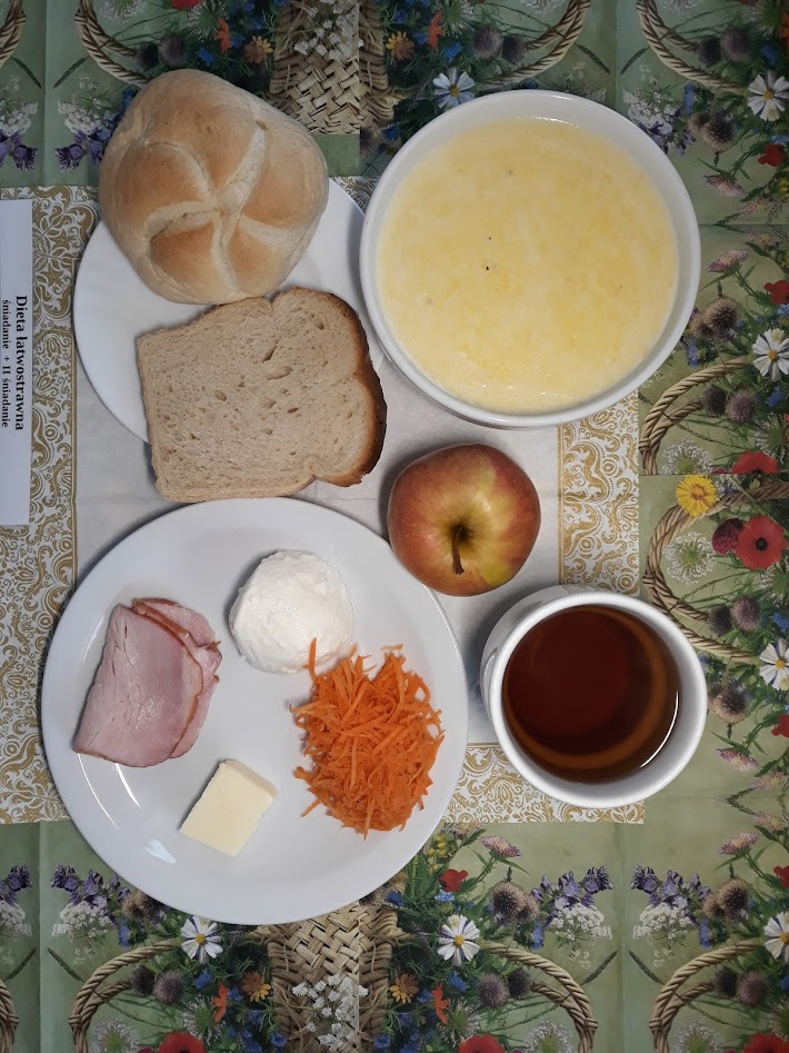 Śniadanie dieta łatwostrawna