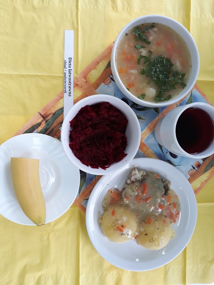 Obiad dieta łatwostrawna