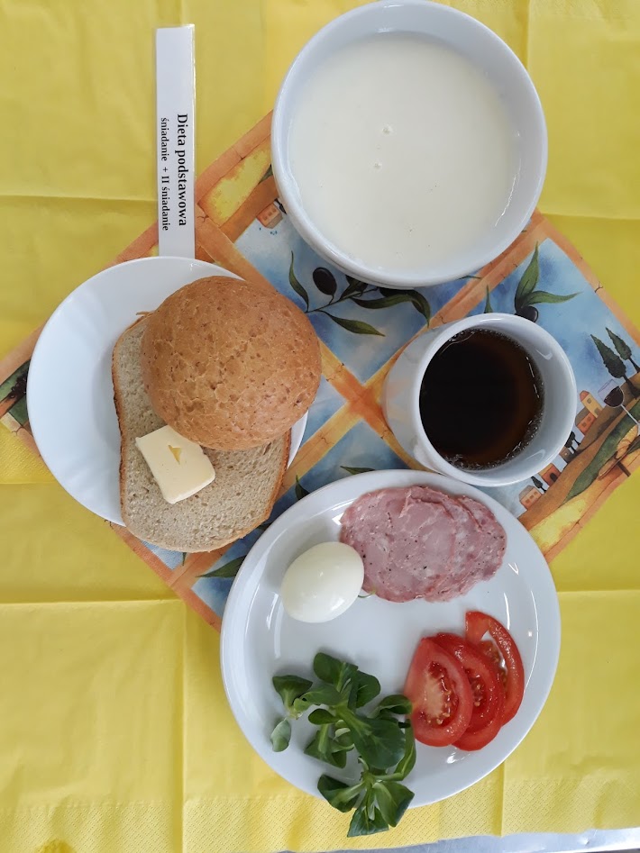 Śniadanie dieta podstawowa