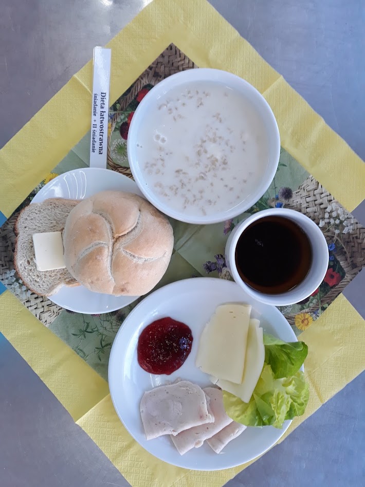 Śniadanie dieta łatwostrawna