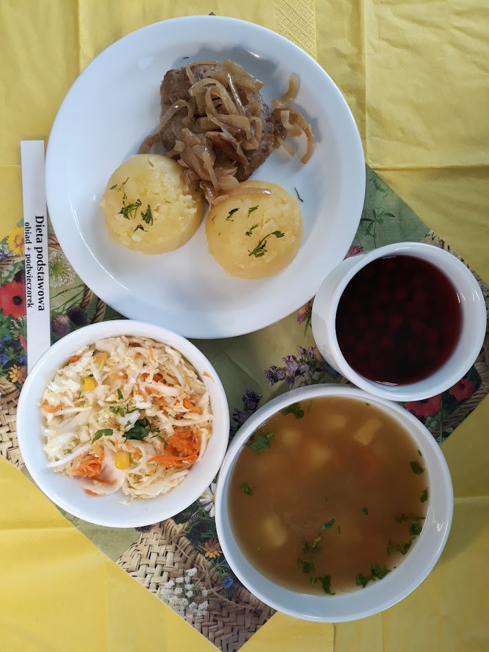 Obiad dieta podstawowa