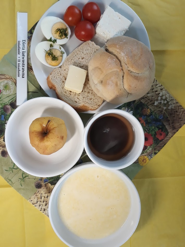 Śniadanie dieta łatwostrawna