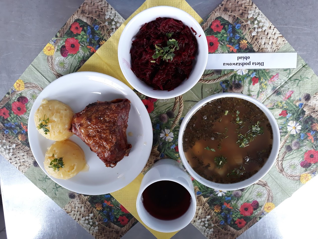 Obiad dieta podstawowa