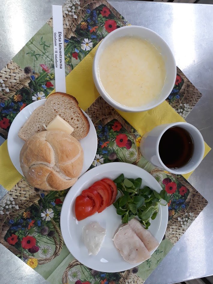 Śniadanie dieta łatwostrawna