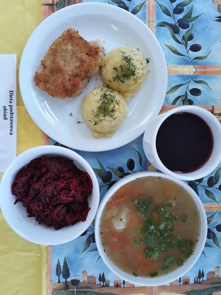 Obiad dieta podstawowa