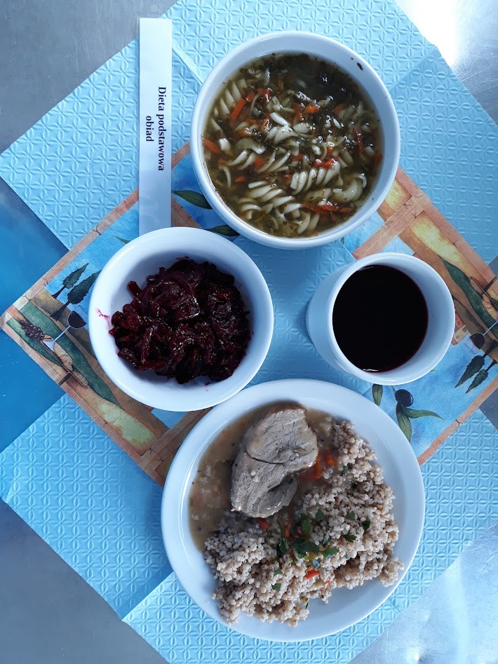 Obiad dieta podstawowa
