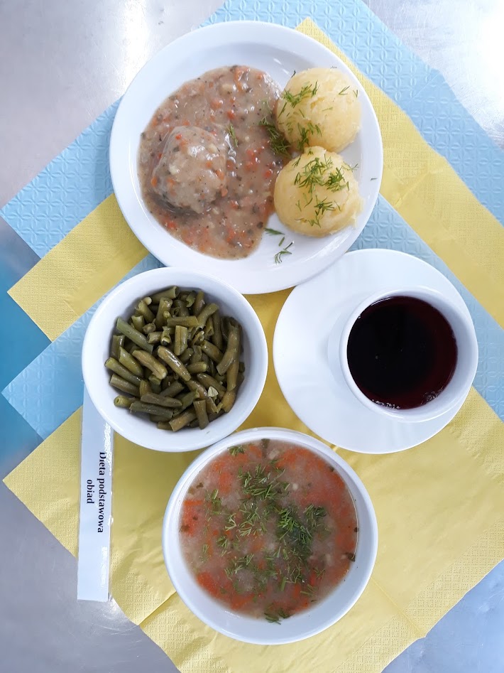 Obiad dieta podstawowa