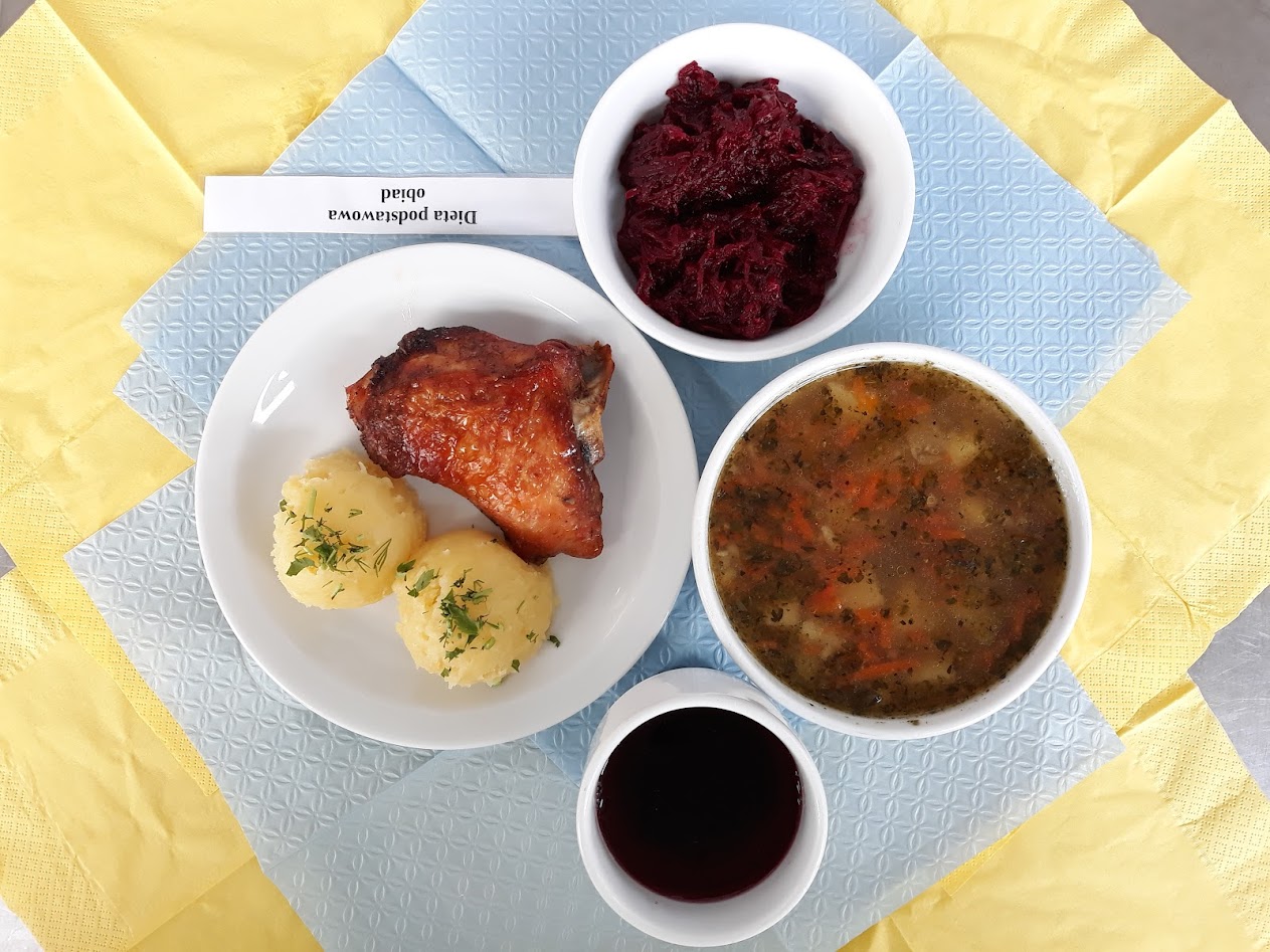 Obiad dieta podstawowa
