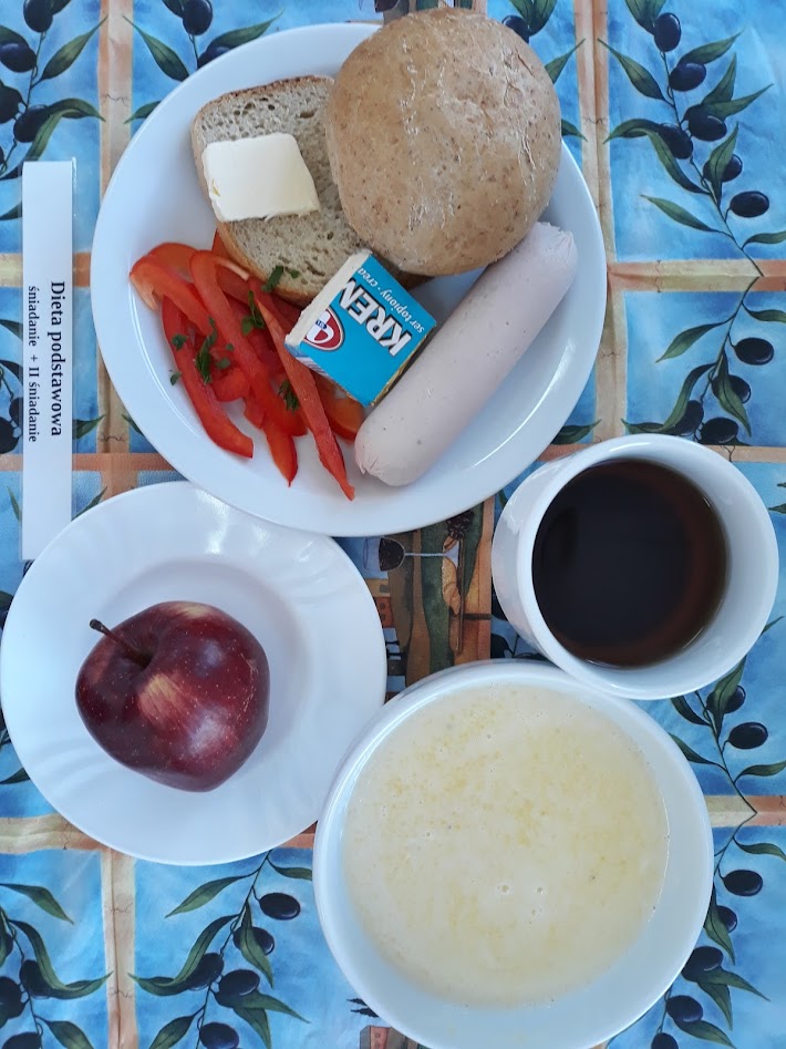 Śniadanie dieta podstawowa