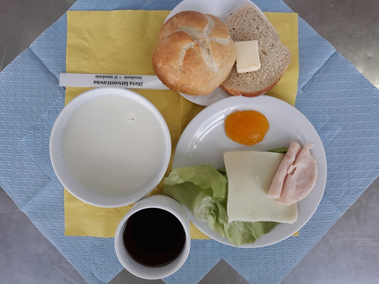 Śniadanie dieta łatwostrawna bogatobiałkowa