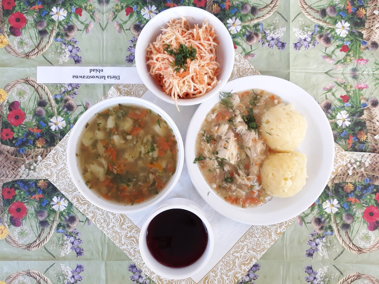 Obiad dieta łatwostrawna bogatobiałkowa