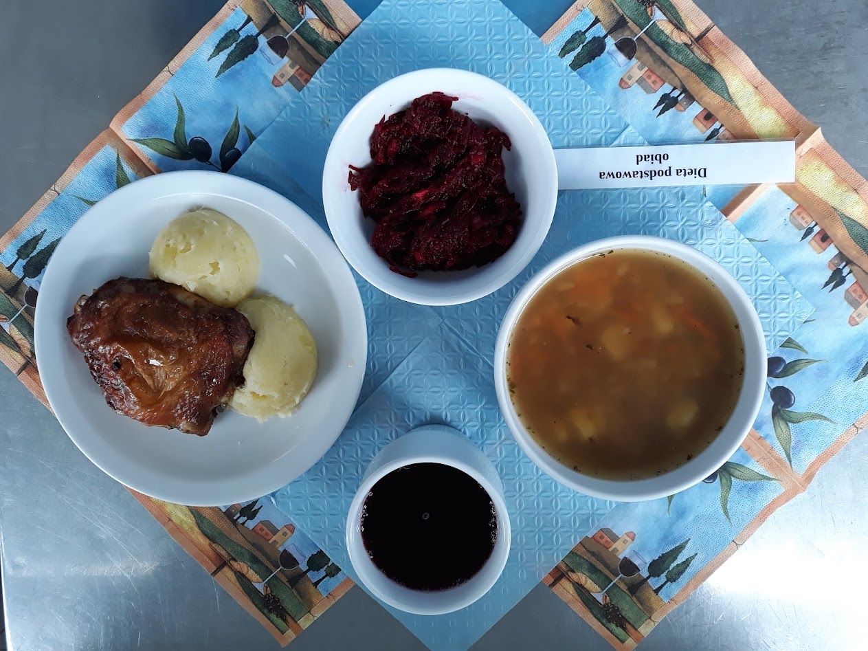 Obiad dieta podstawowa