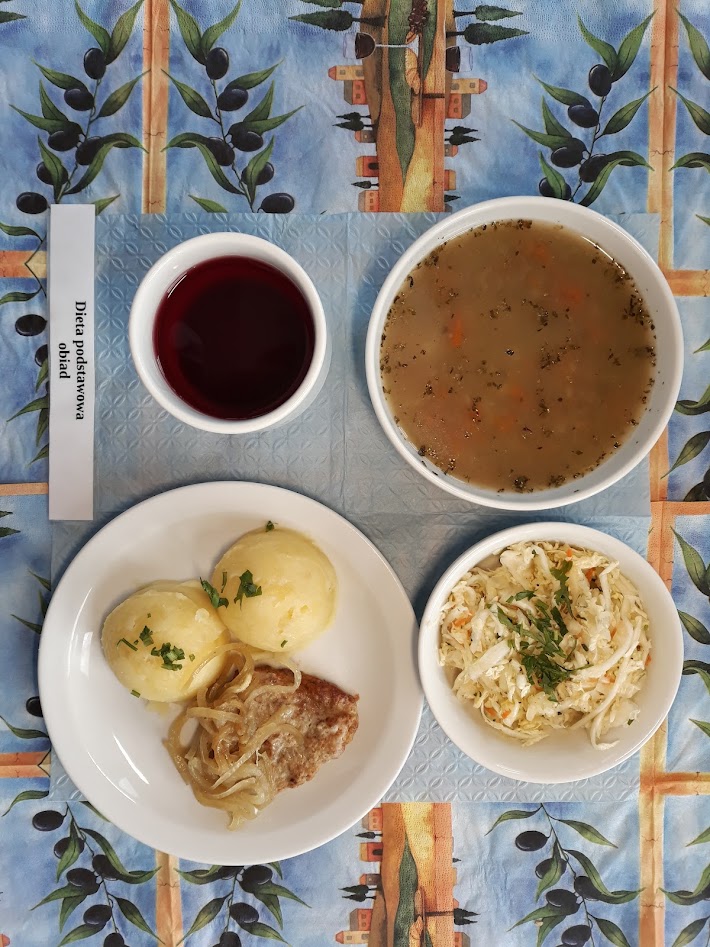 Obiad dieta podstawowa