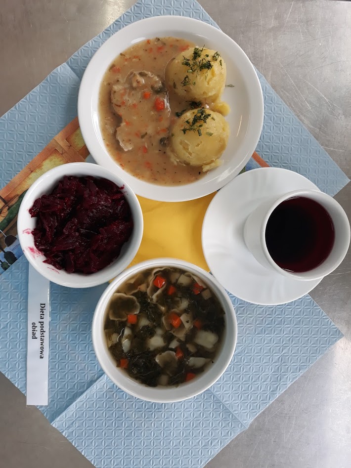 Obiad dieta podstawowa