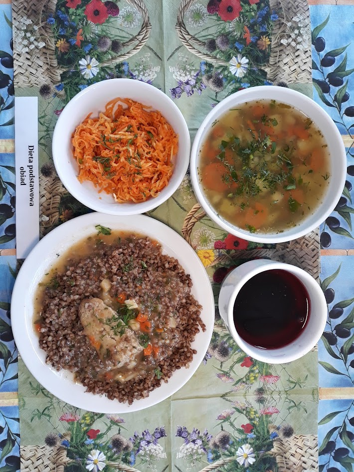 Obiad dieta podstawowa