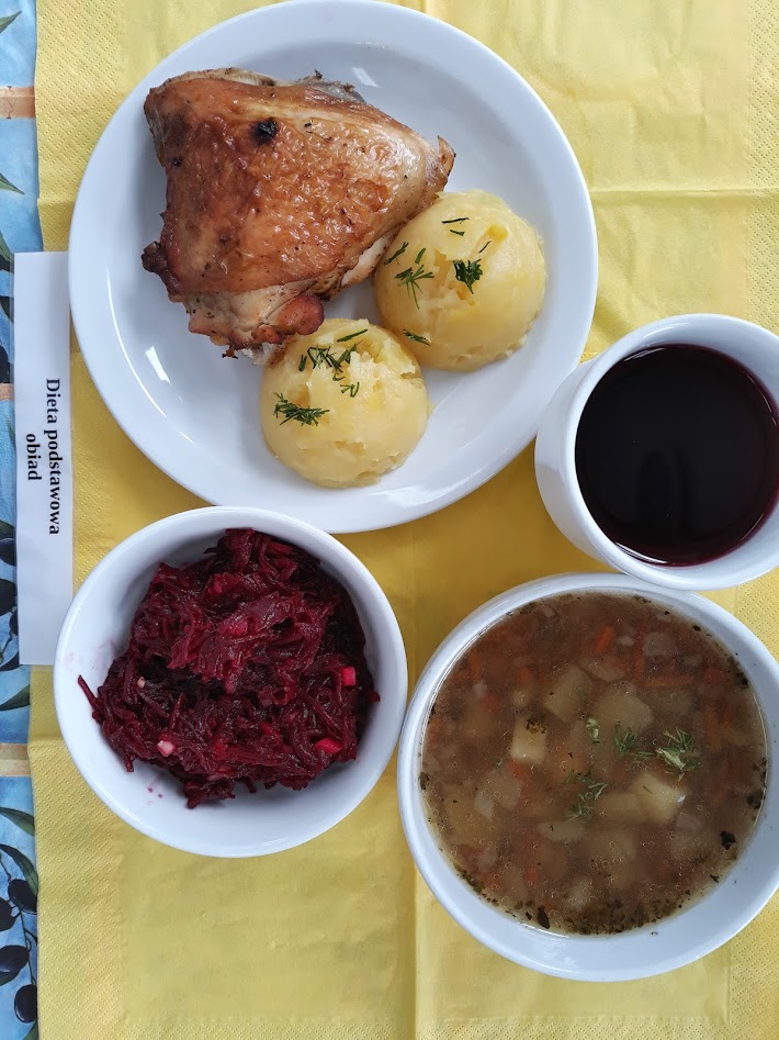 Obiad dieta podstawowa