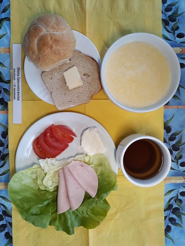 Śniadanie dieta łatwostrawna bogatobiałkowa