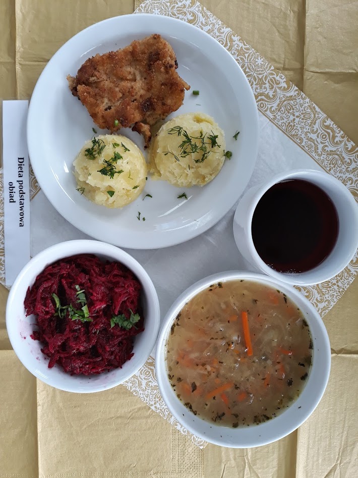 Obiad dieta podstawowa