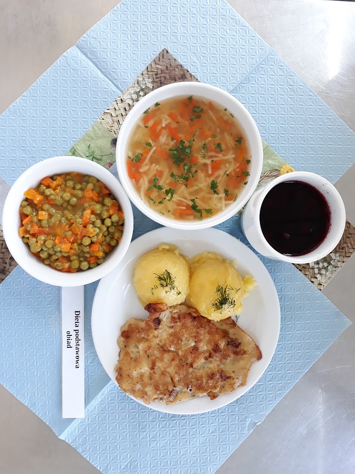 Obiad dieta podstawowa