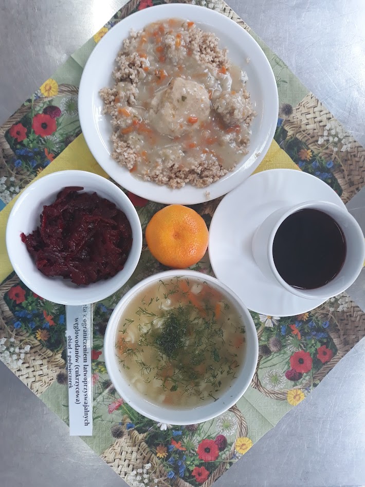 Obiad dieta cukrzycowa