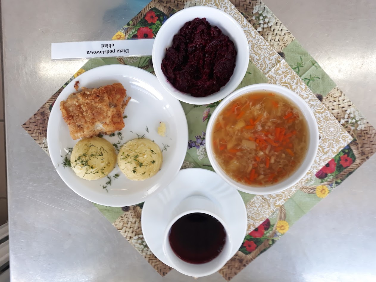 Obiad dieta podstawowa
