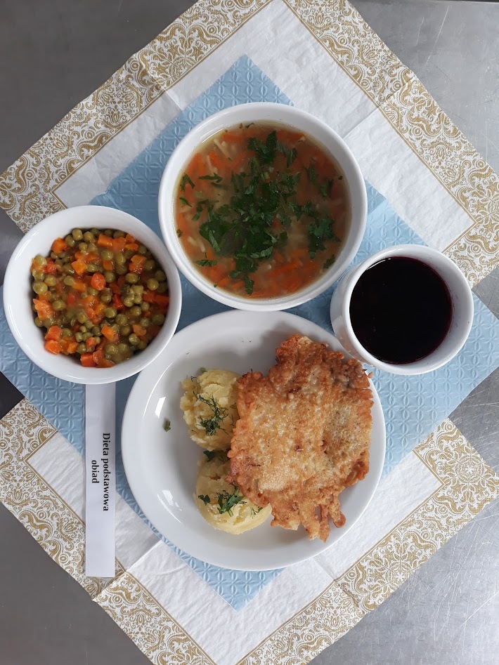 Obiad dieta podstawowa