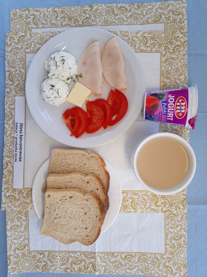 Kolacja dieta łatwostrawna