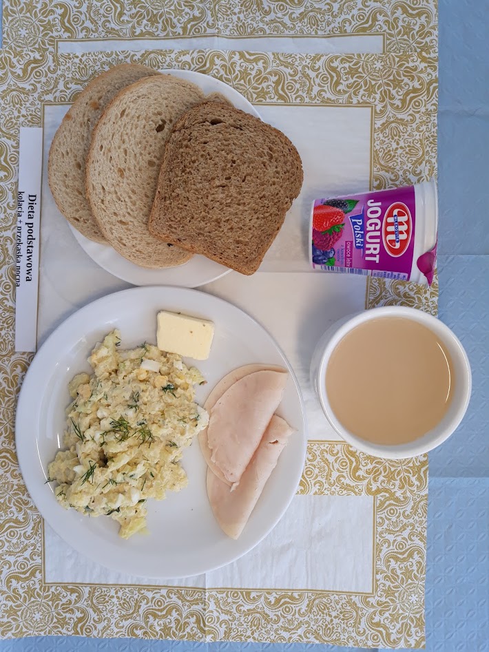 Kolacja dieta podstawowa