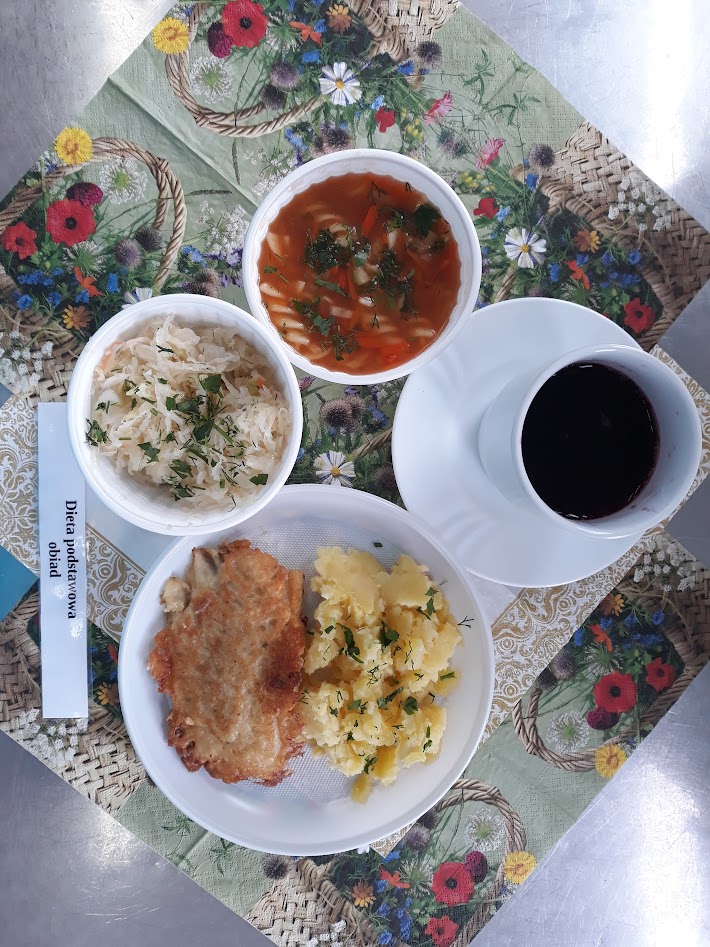 Obiad dieta podstawowa