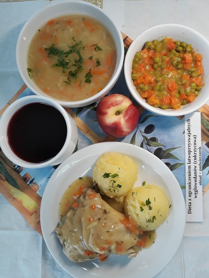 Obiad dieta cukrzycowa