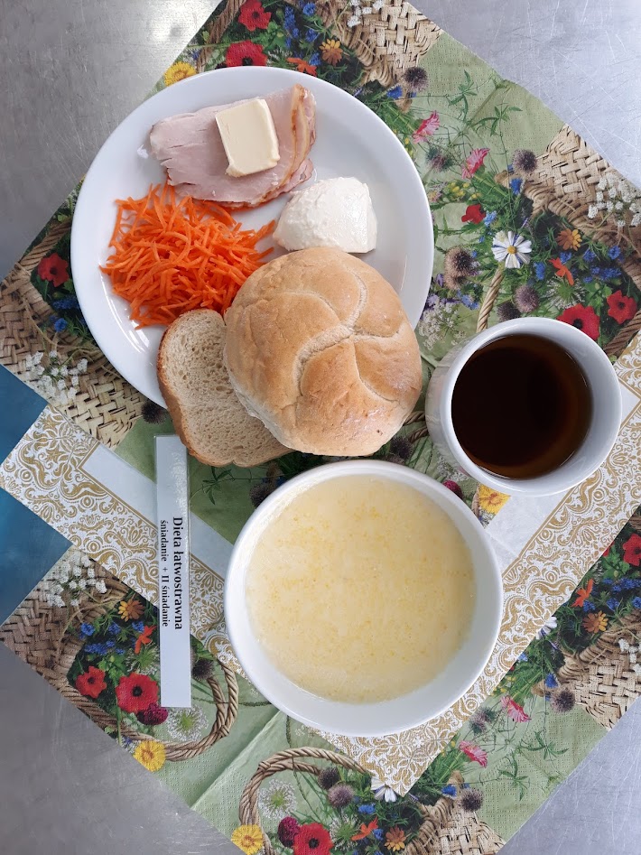 Śniadanie dieta łatwostrawna bogatobiałkowa