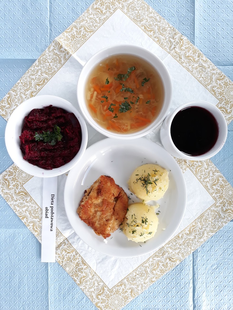 Obiad dieta podstawowa